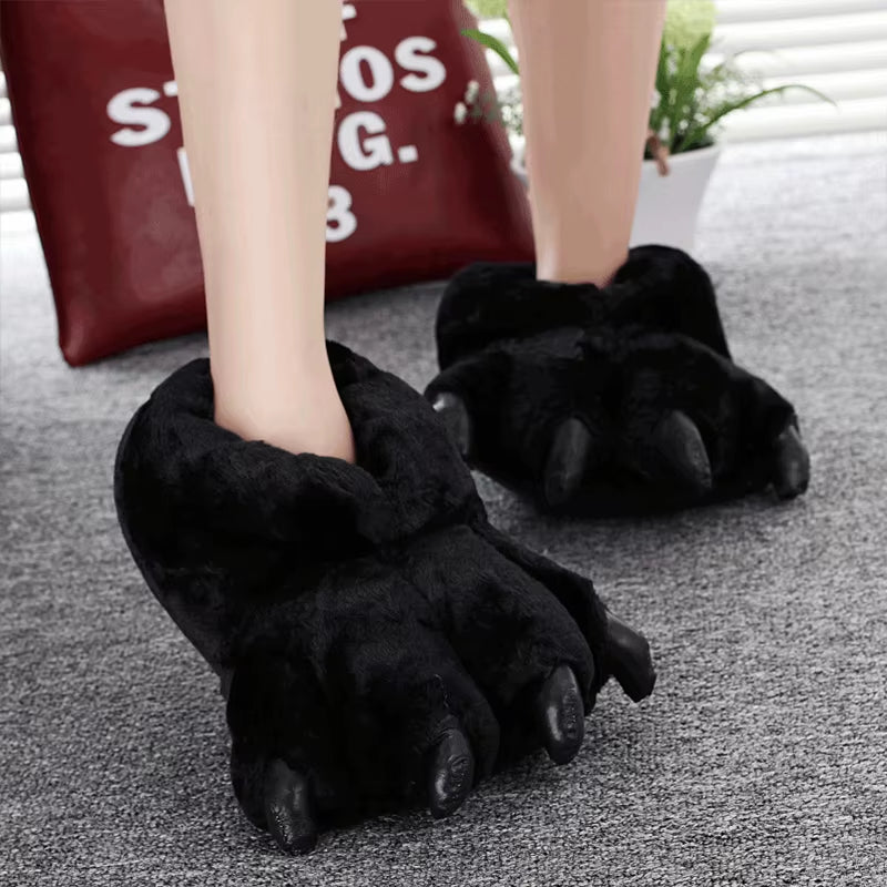 Cartoon Shark Funny Shoes Girls Lovely Indoor Slippers Ladies Home Shoes 2022 Fashion Plush Warm Slippers Women Winter Shoes