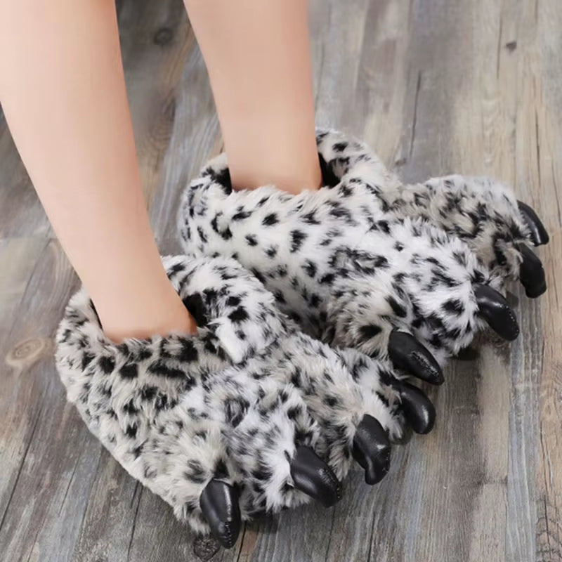 Cartoon Shark Funny Shoes Girls Lovely Indoor Slippers Ladies Home Shoes 2022 Fashion Plush Warm Slippers Women Winter Shoes